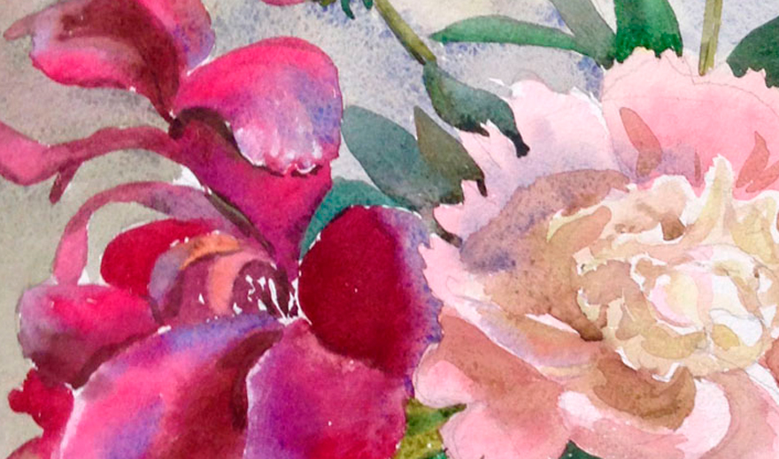 Рисование акварелью