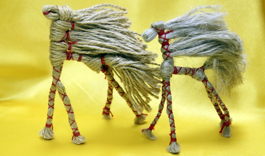 Кукла-оберег «Солнечный конь»