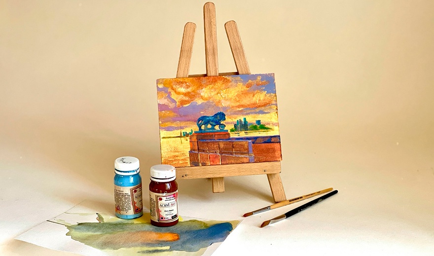 Живопись акрилом