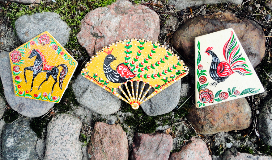 Городецкая роспись