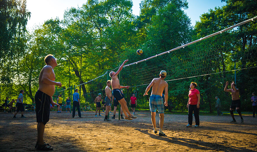 Волейбольные площадки